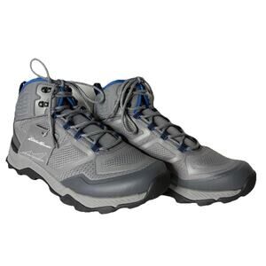 Eddie Bauer Rampart Ridge Blue Gray Men's Boots Size 12 M New